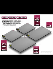 FLAT SET-UP BOARD FOR 1/8 OFF-ROAD & GT - SILVER GREY