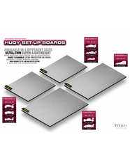 FLAT SET-UP BOARD FOR 1/10 OFF-ROAD - LIGHTWEIGHT - TITAN