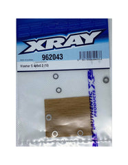 WASHER S 4x6x0.2  (10) 962043