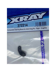 COMPOSITE STEERING BLOCK FOR 4MM KING PIN - RIGHT - GRAPHITE 372214