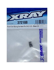 FRONT COIL SPRING FOR 4MM PIN C 2.1-2.3 - BLACK (2)