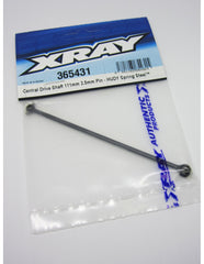 CENTRAL DRIVE SHAFT 111MM WITH 2.5MM PIN - HUDY SPRING STEEL