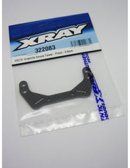 XB21 GRAPHITE SHOCK TOWER - 4-HOLES - FRONT - 3.5MM