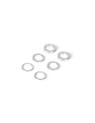 SET OF ALU SHIMS 6.37x8.4MM (0.5MM, 1.0MM, 2.0MM)