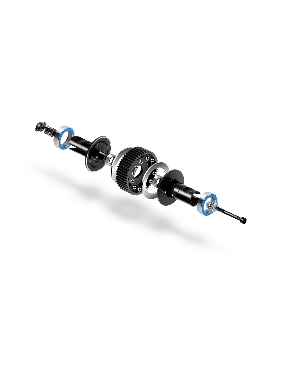 BALL ADJUSTABLE DIFFERENTIAL - LCG - SET - HUDY SPRING STEEL