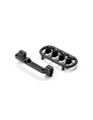 ALU UPPER ARM HOLDER -  RIGHT - BLACK - SWISS 7075 T6 - SET