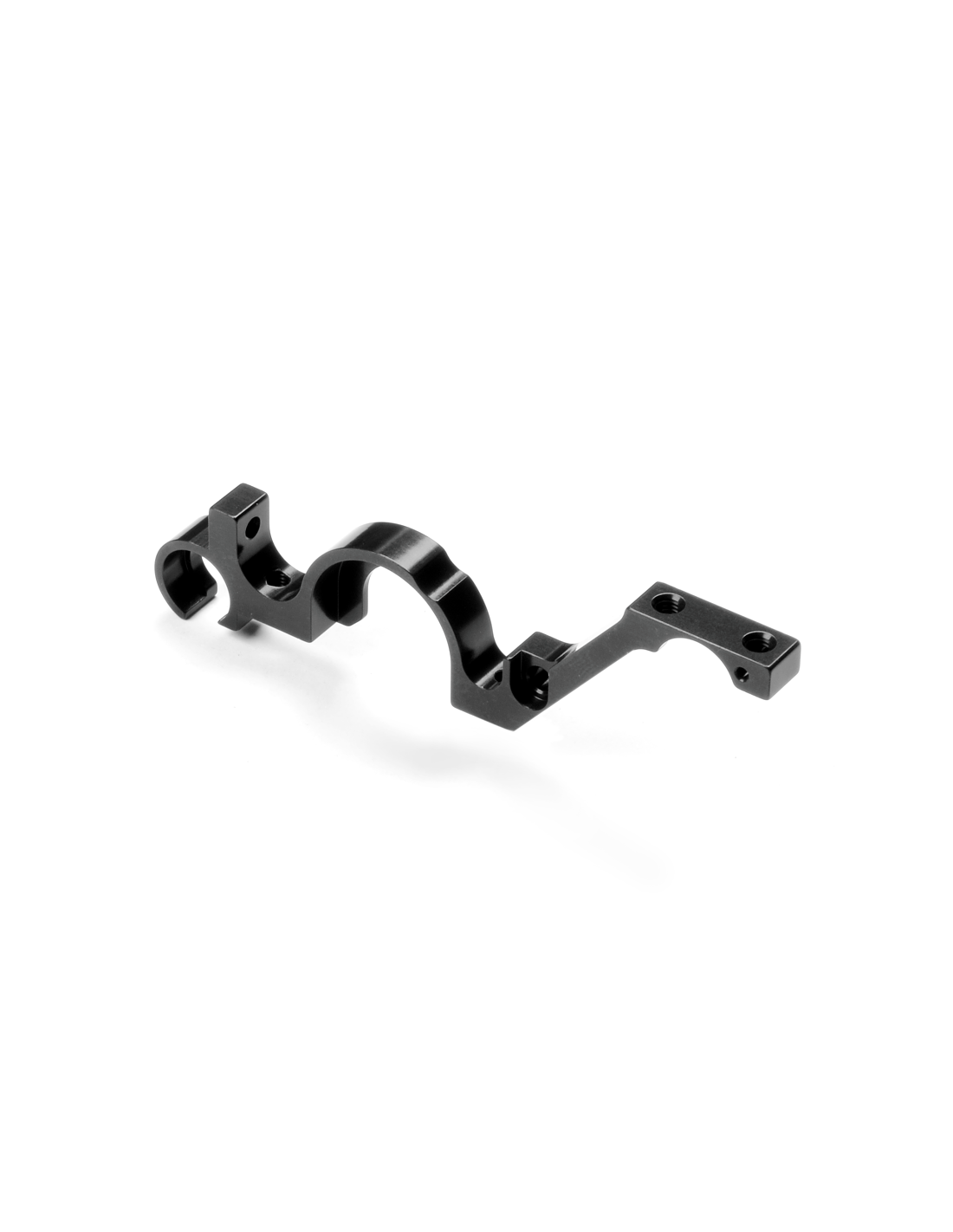 ALU LOWER BULKHEAD REAR - RIGHT - BLACK - SWISS 7075 T6