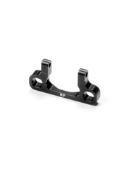 ALU REAR LOWER 1-PIECE SUSPENSION HOLDER - FRONT - BLACK - RF