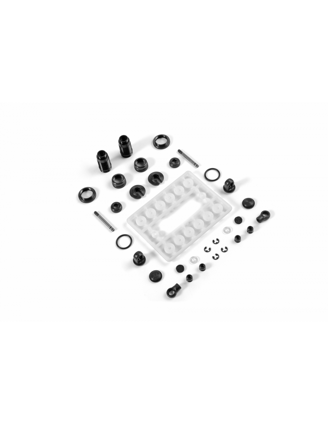 ALU SHOCK ABSORBER-SET - BLACK (2)