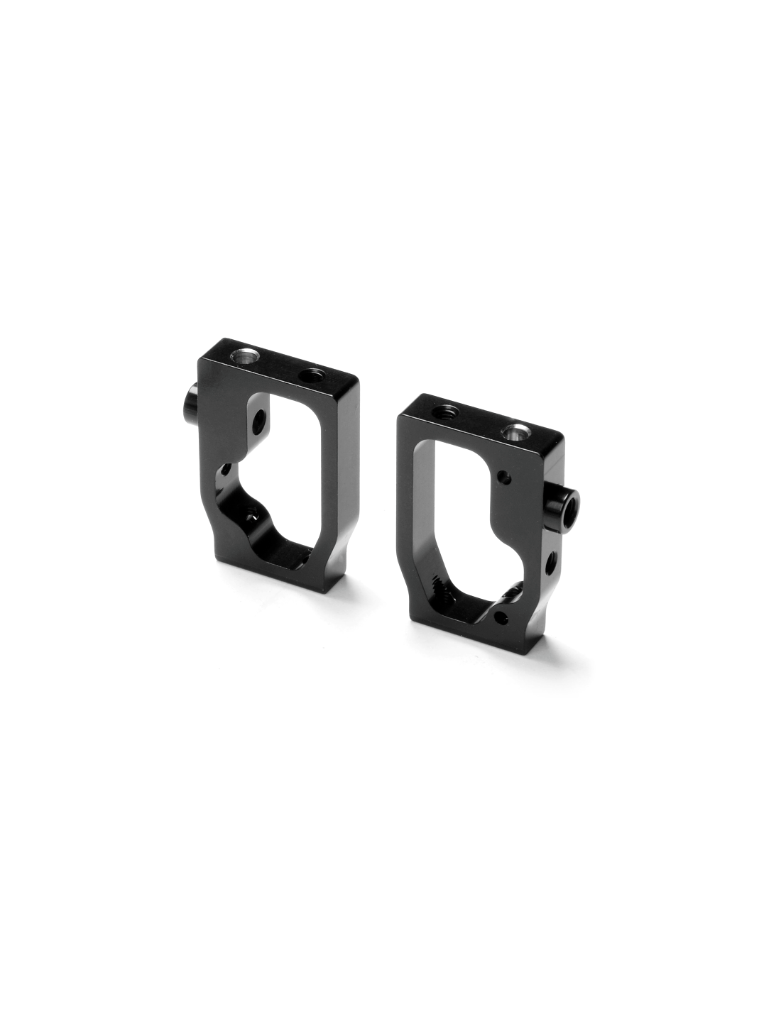 ALU RADIO PLATE MOUNT - BLACK - SWISS 7075 T6 (2)