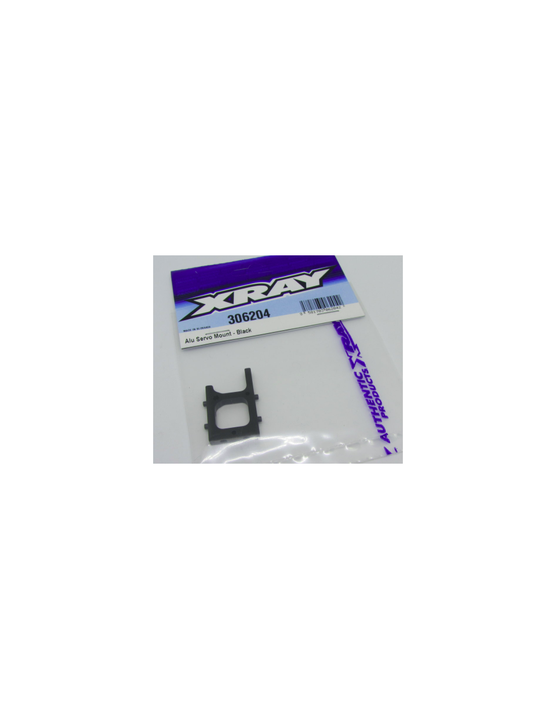 ALU SERVO MOUNT - BLACK