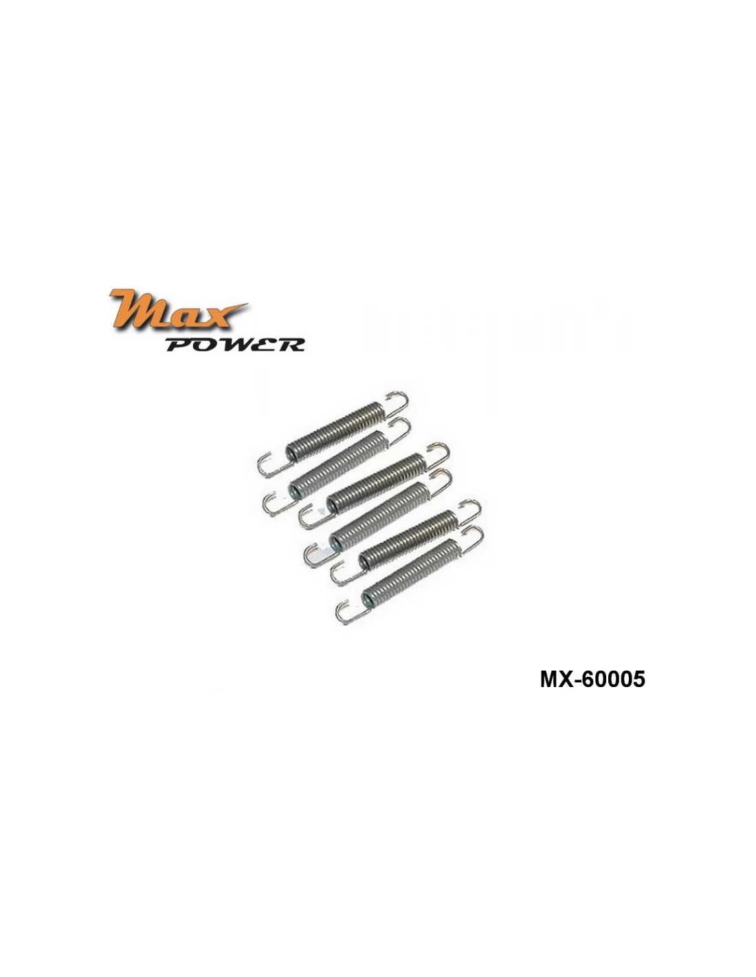 MAX POWER MX-60005 - MEDIUM MANIFOLD/PIPE SPRINGS (6)