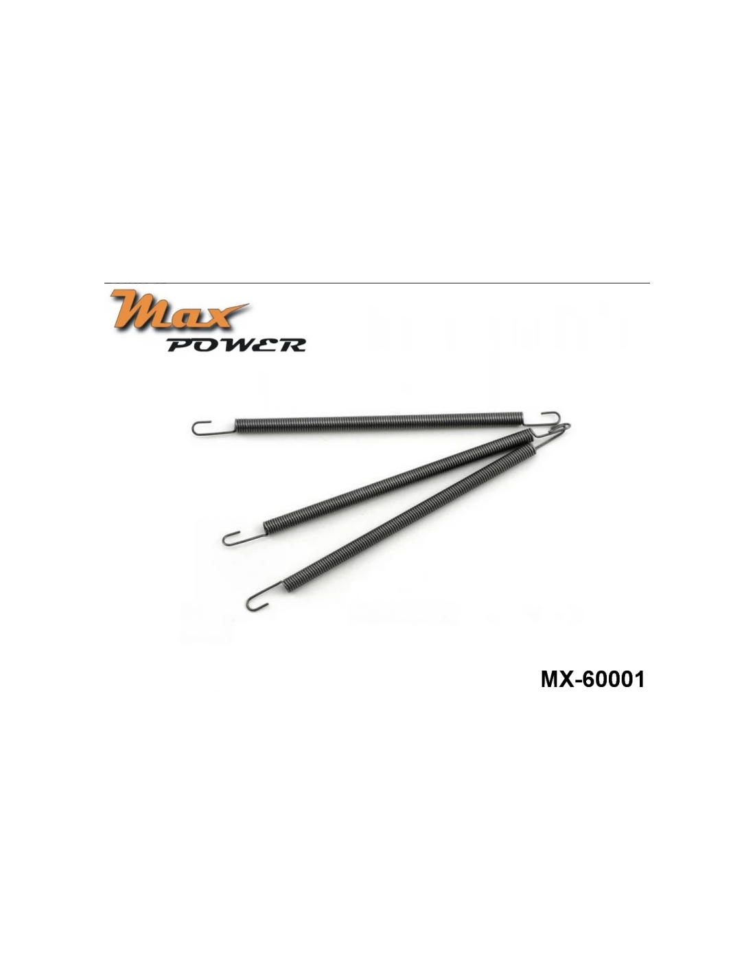 MAX POWER MX-60001 - LONG MANIFOLD SPRINGS (3)