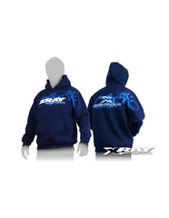XRAY SWEATER HOODED - BLUE (S)