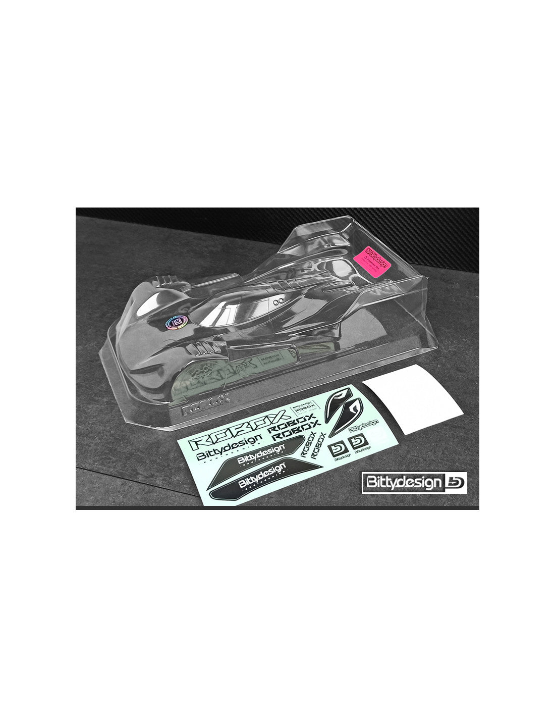 BittyDesign ROBOX clear body 1/12 Pan-Car Light weight