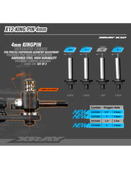 X12 KING PIN 4MM - 1 (2) 372282
