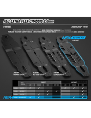 T4'21 ALU EXTRA-FLEX CHASSIS 2.0MM - SWISS 7075 T6