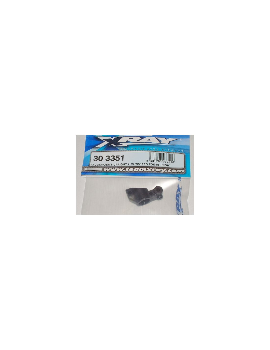 COMPOSITE UPRIGHT 1° OUTBOARD TOE-IN - RIGHT - MEDIUM