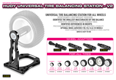 HUDY UNIVERSAL TIRE BALANCING STATION - V2