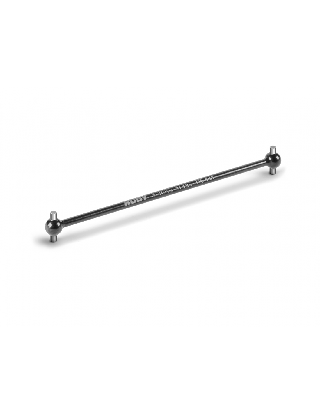 REAR CENTRAL DOGBONE DRIVE SHAFT 116MM - HUDY SPRING STEEL™