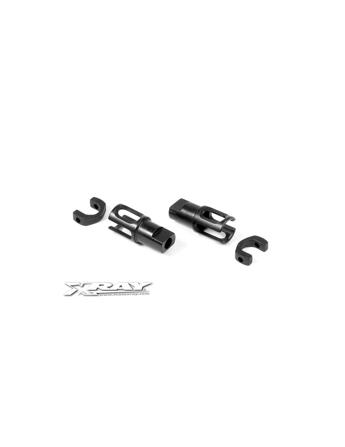 STEEL SOLID AXLE DRIVESHAFT ADAPTERS - HUDY SPRING STEEL!22 (2)