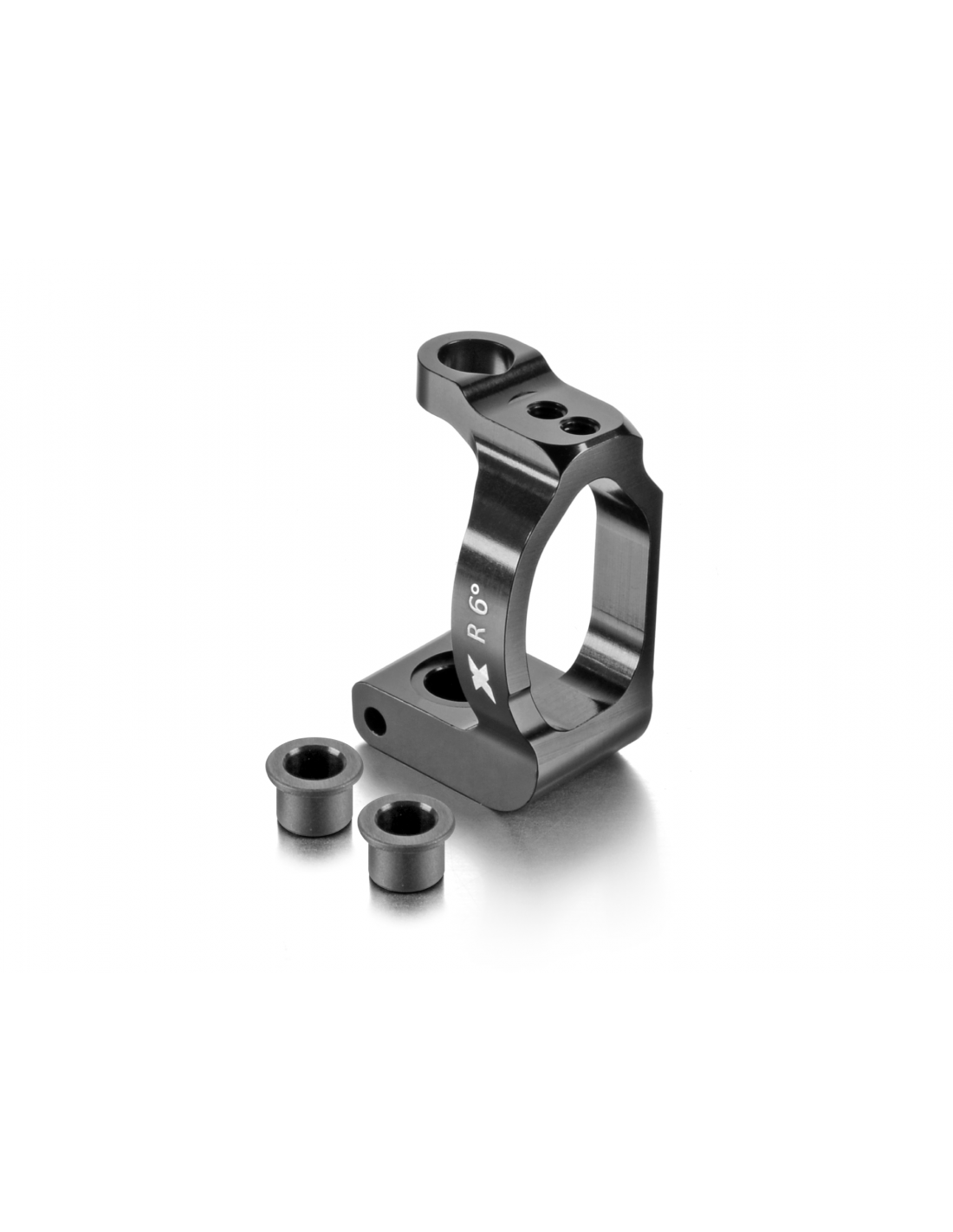 ALU CASTER BLOCK 6° RIGHT - SWISS 7075 T6