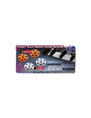 HUDY ALU REAR WING SHIM - BLACK (2)