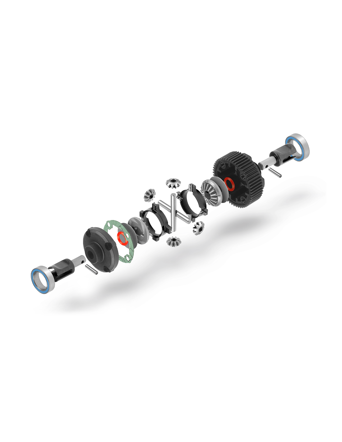 XRAY XB2 ACTIVE DIFFERENTIAL - SET