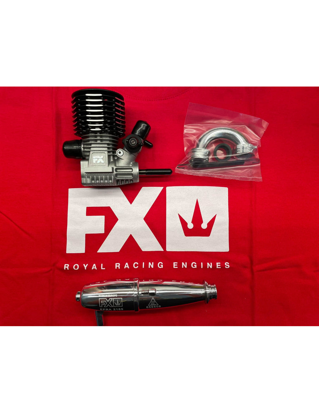 FX K303 - COMBO: ENGINE + MUFFLER 2169 + MANIFOLD - MEDIUM