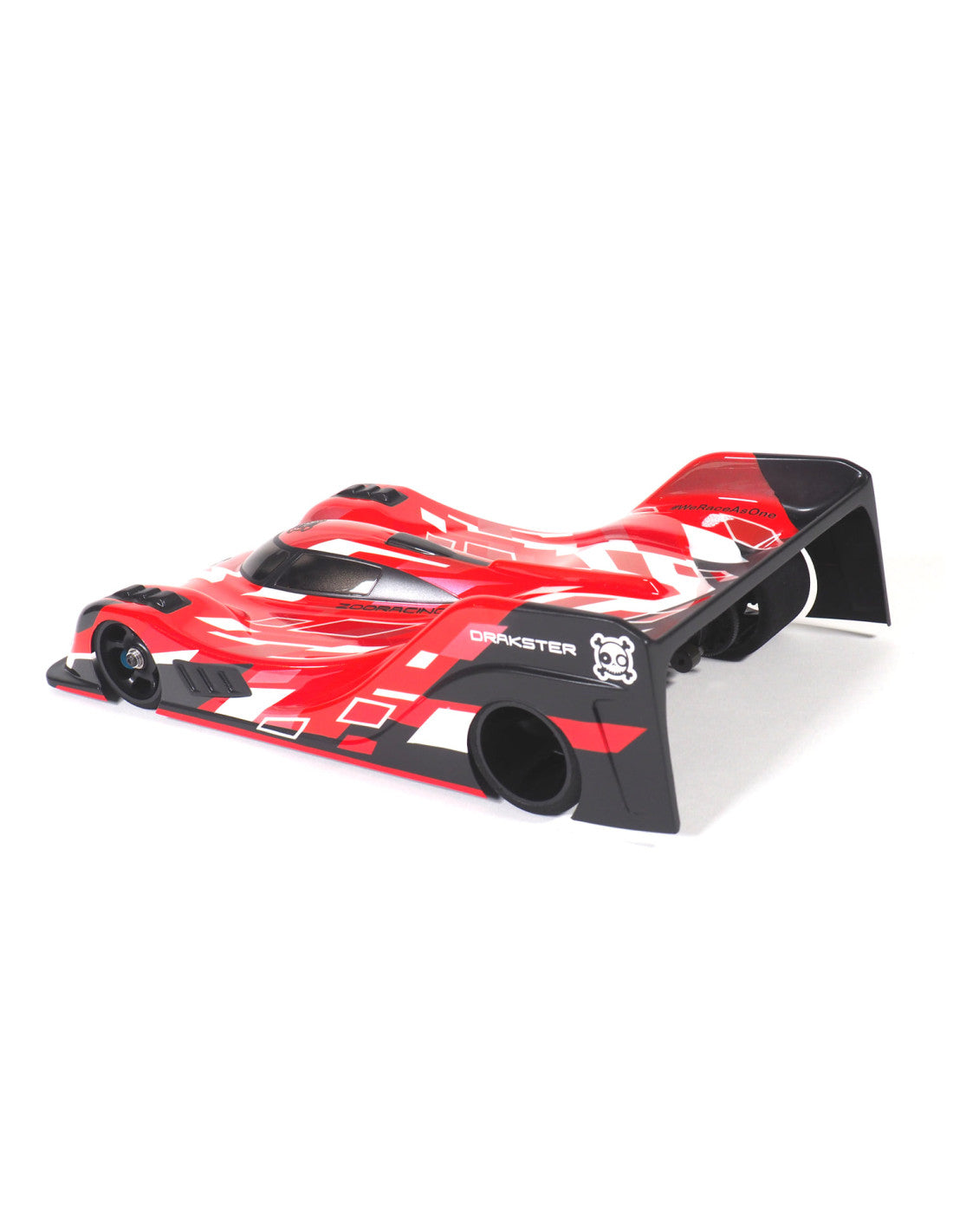 ZooRacing ZR-0013-05 - DRAKSTER - 1:12 LMP PanCar Body - 0.5mm Order number: 10-ZR-0013-05