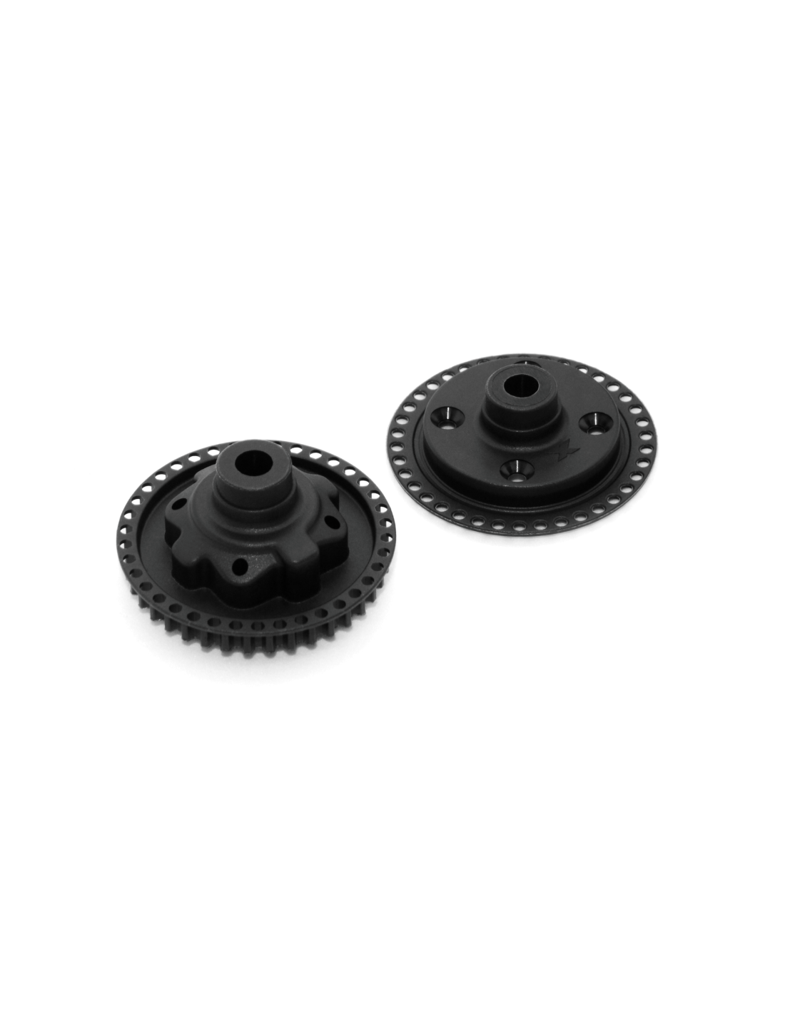 X4 COMPOSITE GEAR DIFF. CASE WITH 38T PULLEY & COVER