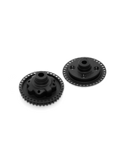 X4 COMPOSITE GEAR DIFF. CASE WITH 38T PULLEY & COVER