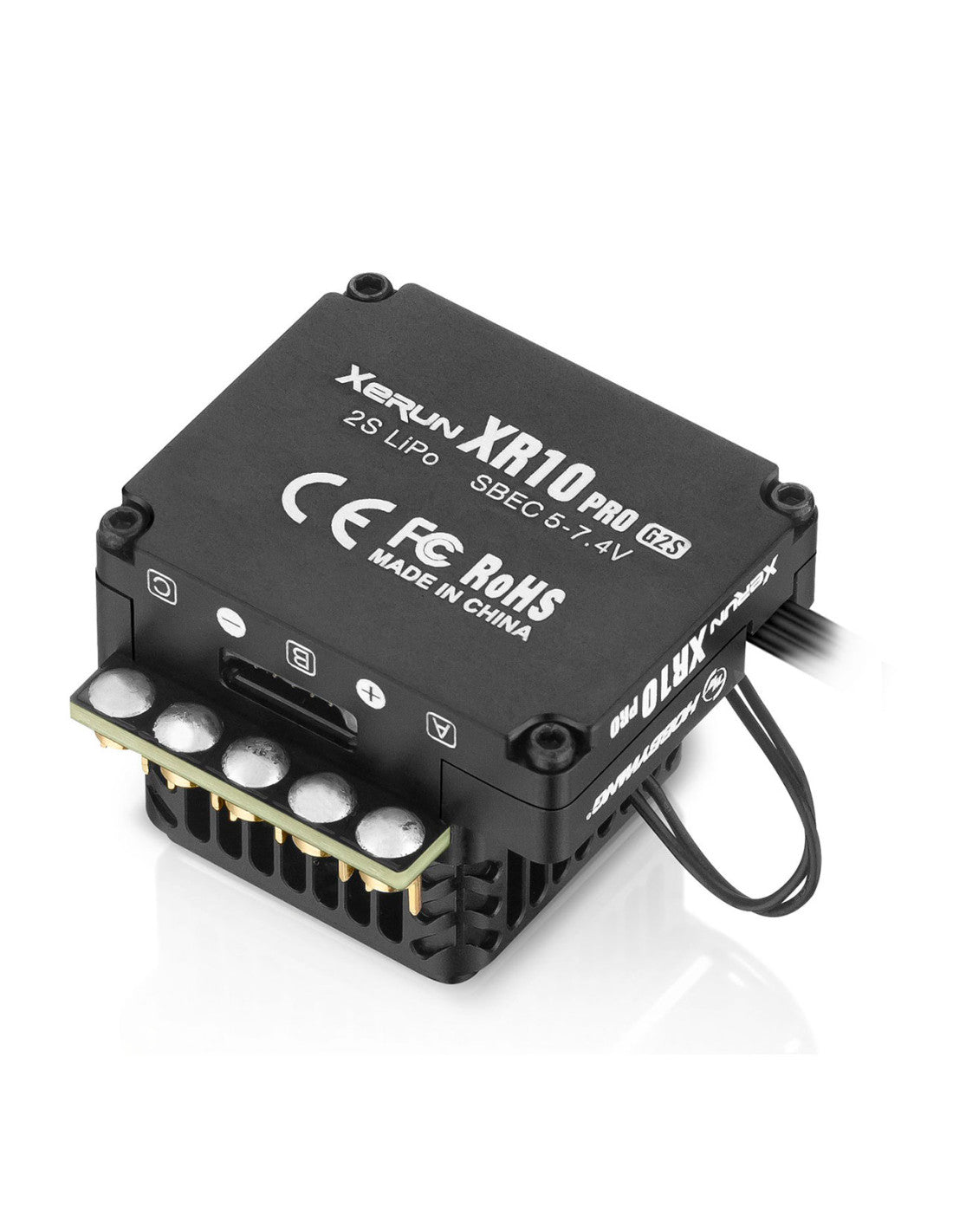 Hobbywing Xerun XR10 Pro G2S Brushless ESC 160A, 2s LiPo