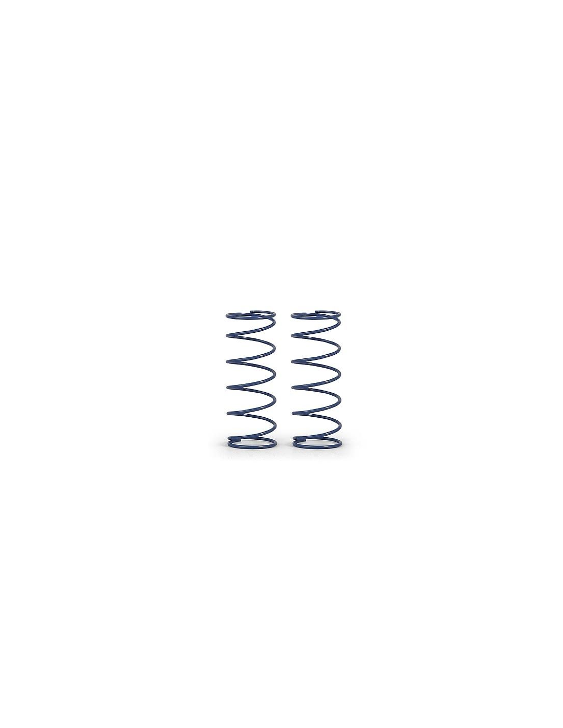XRAY XB808 FRONT SPRING SET C  0.80 - GREY-BLUE