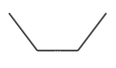 ANTI-ROLL BAR FOR BALL BEARINGS - REAR 1.3 MM