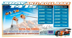ANTI-ROLL BAR FOR BALL BEARINGS - REAR 1.3 MM