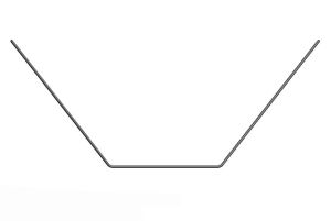 ANTI-ROLL BAR FOR BALL BEARINGS - REAR 1.5 MM