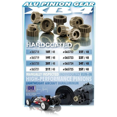 25T / 48 ALU PINION GEAR - HARD COATED