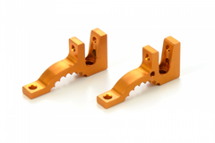ALU UPPER CLAMP REAR (L+R) - SWISS 7075 T6
