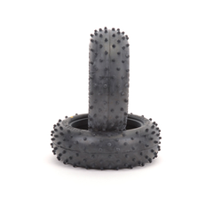 Mini Spike 2 Front Tyres - Yellow (pr)