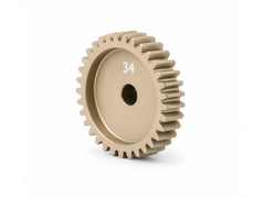 HUDY ALU ULTRA-LIGHT PINION GEAR - HARD COATED -  34T / 48