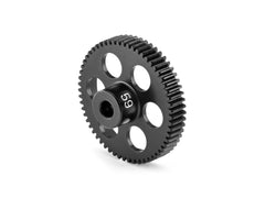 HUDY ALU ULTRA-LIGHT PINION GEAR - HARD COATED -  58T / 64