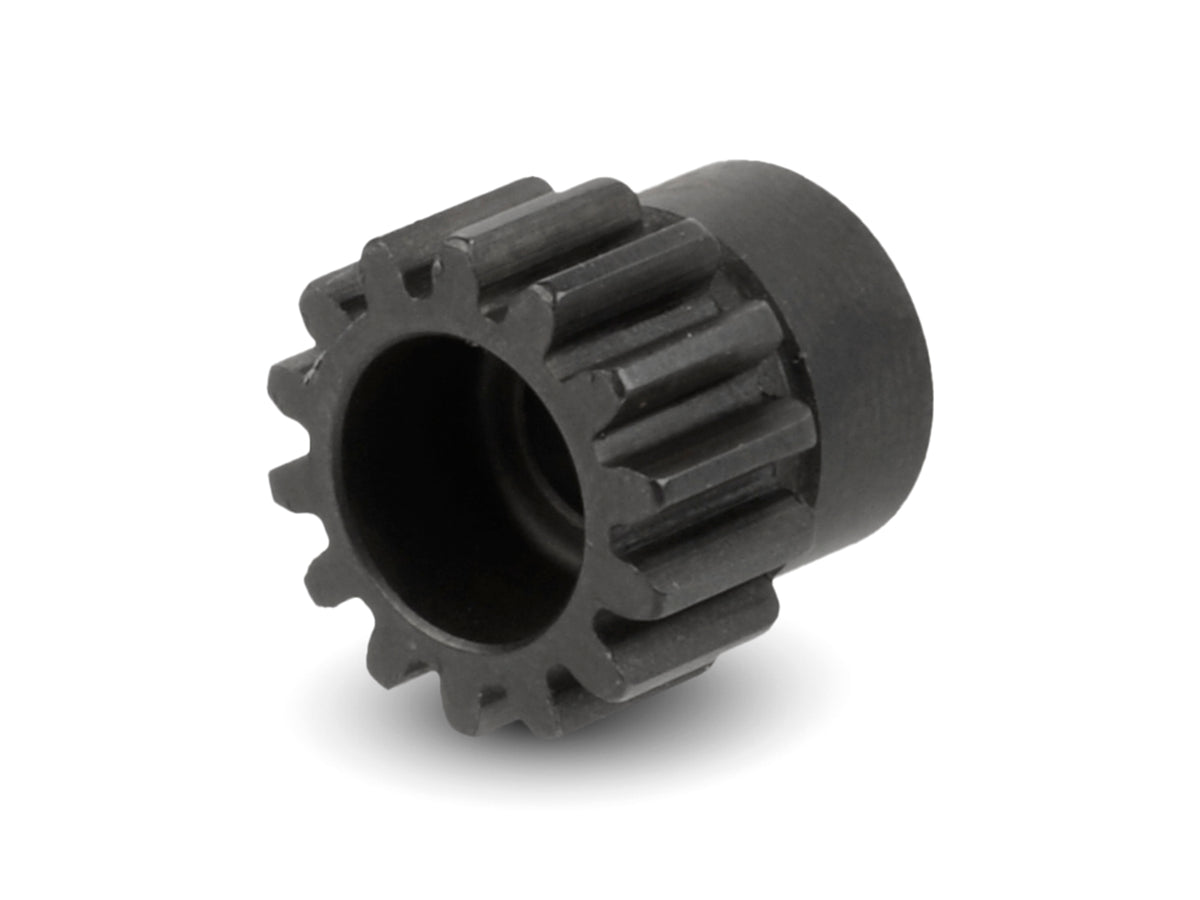 HUDY PINION GEAR - HARD STEEL - 14T / 32 (MODUL 0.8)