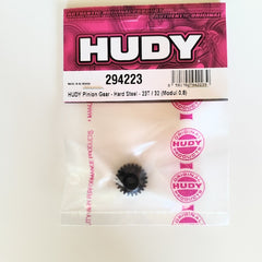 HUDY PINION GEAR - HARD STEEL - 23T / 32 (MODUL 0.8)