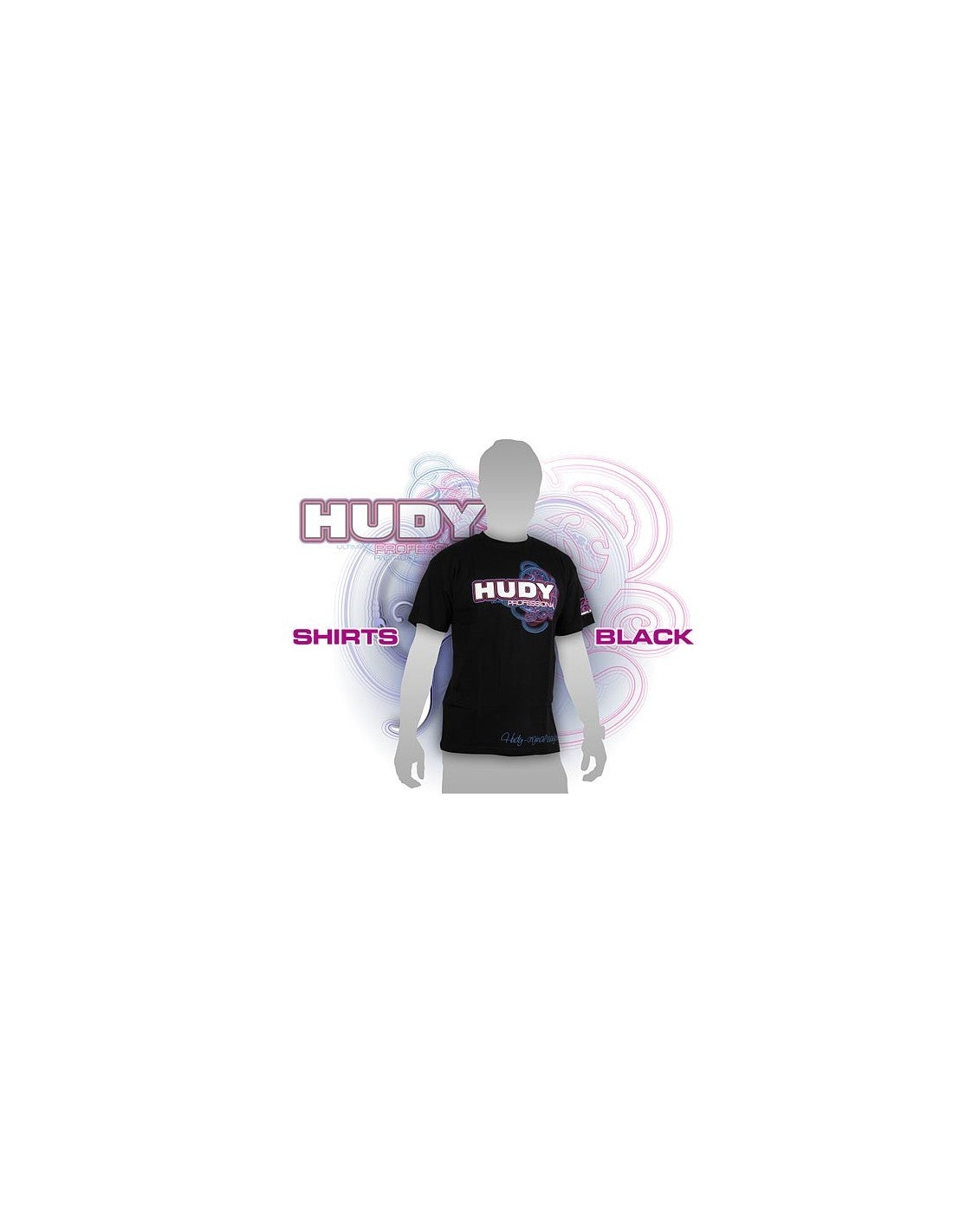 HUDY T-SHIRT - BLACK (XXL)