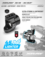 X4 ALU HUB - LIGHTWEIGHT - SWISS 7075 T6