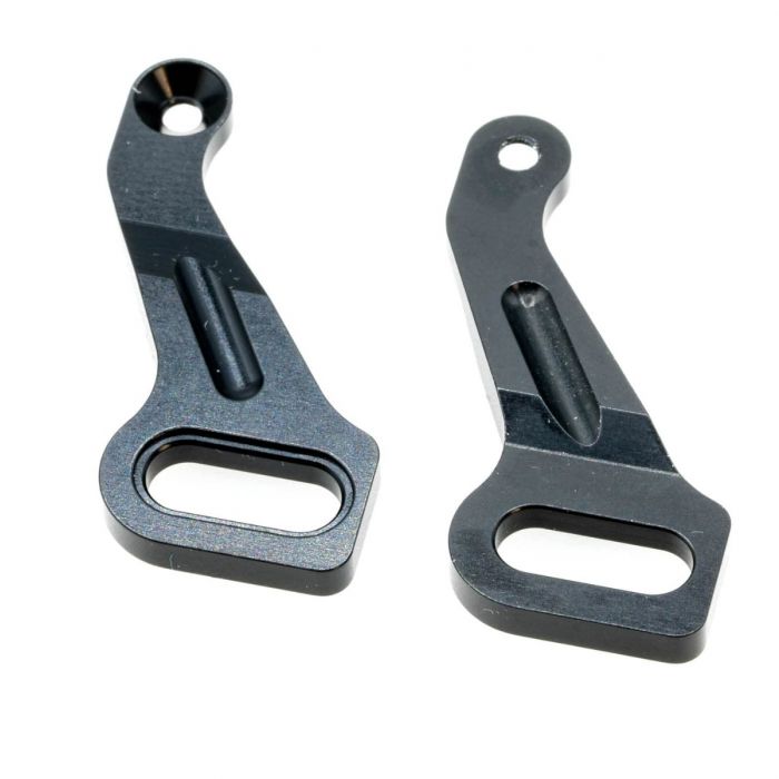 X4'23 ALU FRONT STEERING PLATE - SWISS 7075 T6 (L+R)