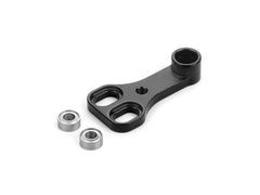 X4F ADJUSTABLE ALU SERVO SAVER ARM - BLACK - SWISS 7075 T6