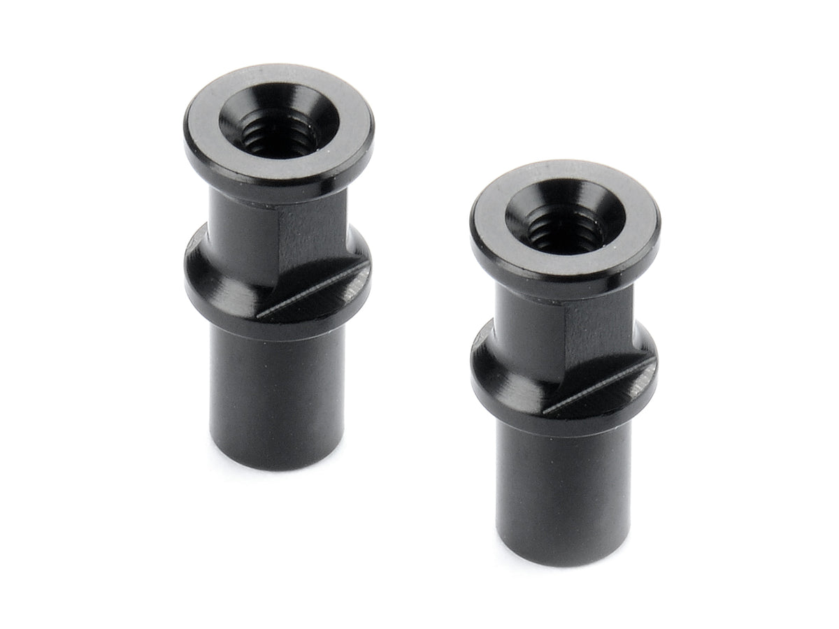 X4 ALU STEERING POST FOR DUAL SERVO SAVER - DEEPER COUNTERSUNK (2)