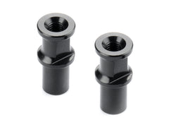 X4 ALU STEERING POST FOR DUAL SERVO SAVER - DEEPER COUNTERSUNK (2)